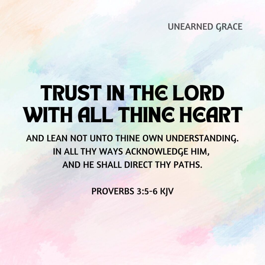 Proverbs 3:5-6 Meaning