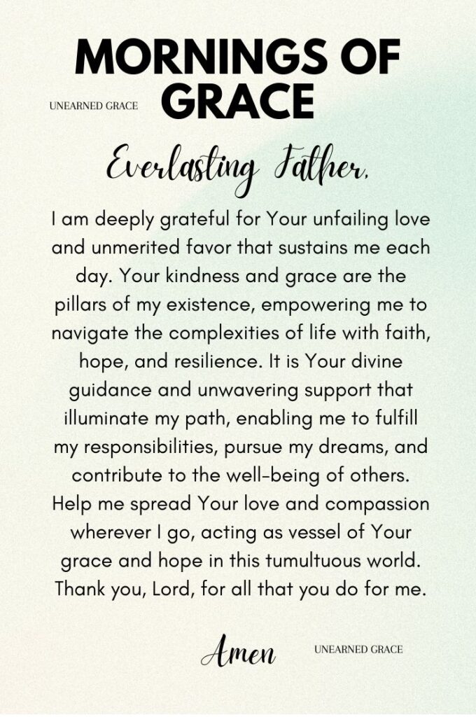 Mornings of Grace